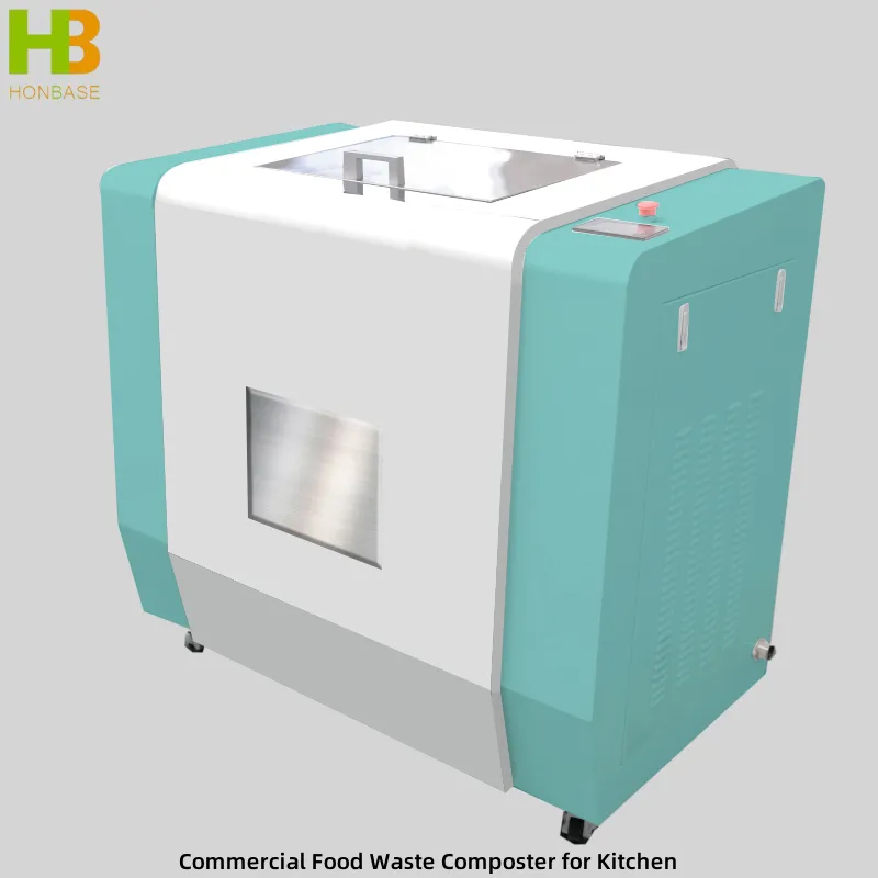 PLC Electronic 24 Hours Auto Controlled Commercial Recycling Food Waste Composter 