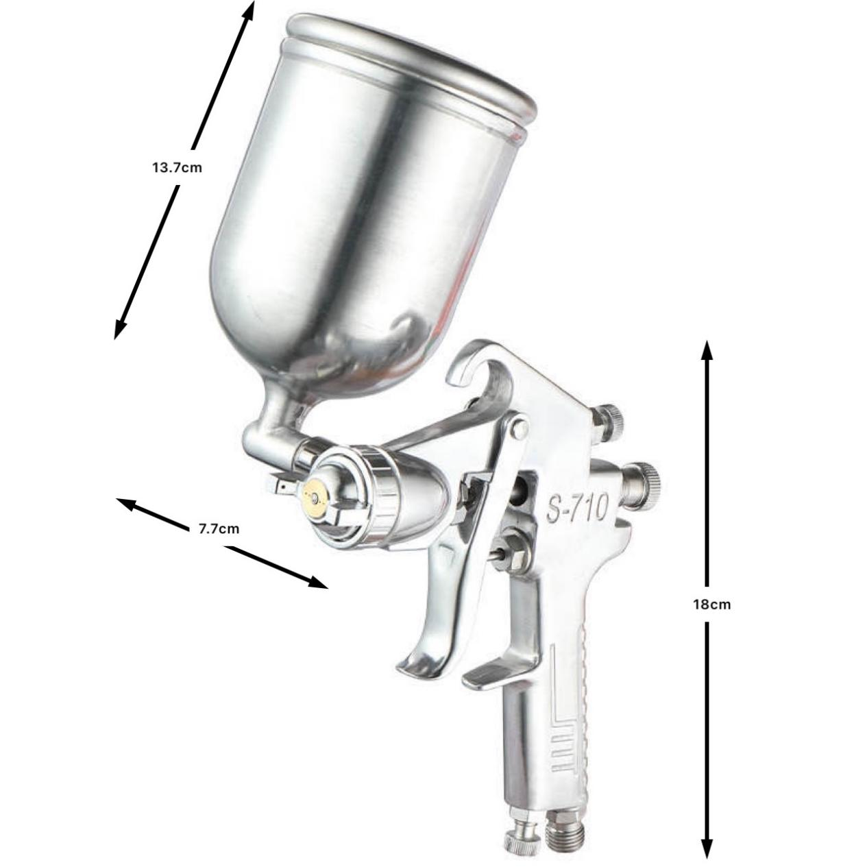 High-Performance Spray Gun Military Grade Precision Craftsmanship, Redefining Spraying Efficiency And Quality