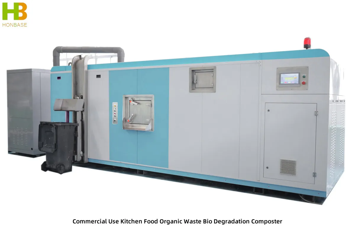 Commercial Fruit and Vegetable Eco-Friendly Recycling Automatic Treatment Food Waste Composter