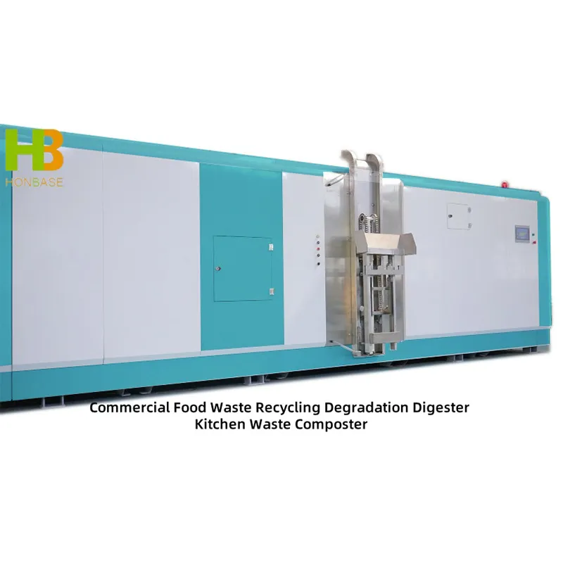 Eco-Friendly Recycling Kitchen Waste Production Machine Food Waste Dewatering and Composters