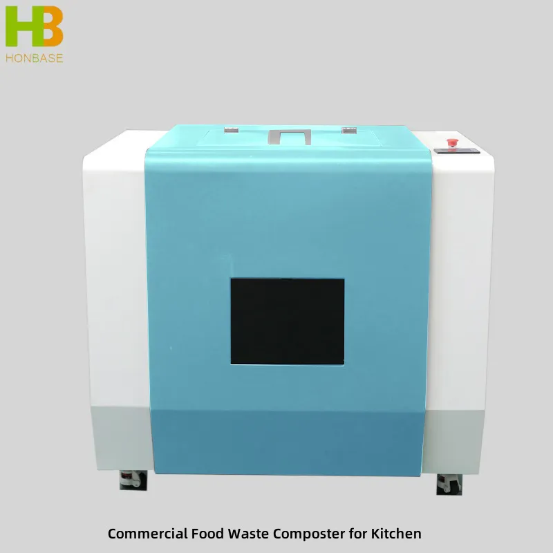 24 Hours Treatment Commercial Food Waste Recycling Composter For Food Processing Centre