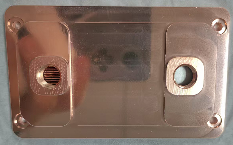 Heat pipe welding radiator