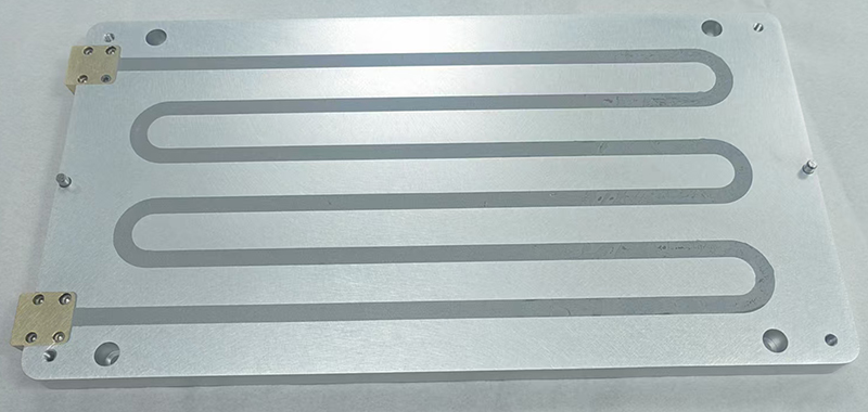 Heat pipe welding radiator