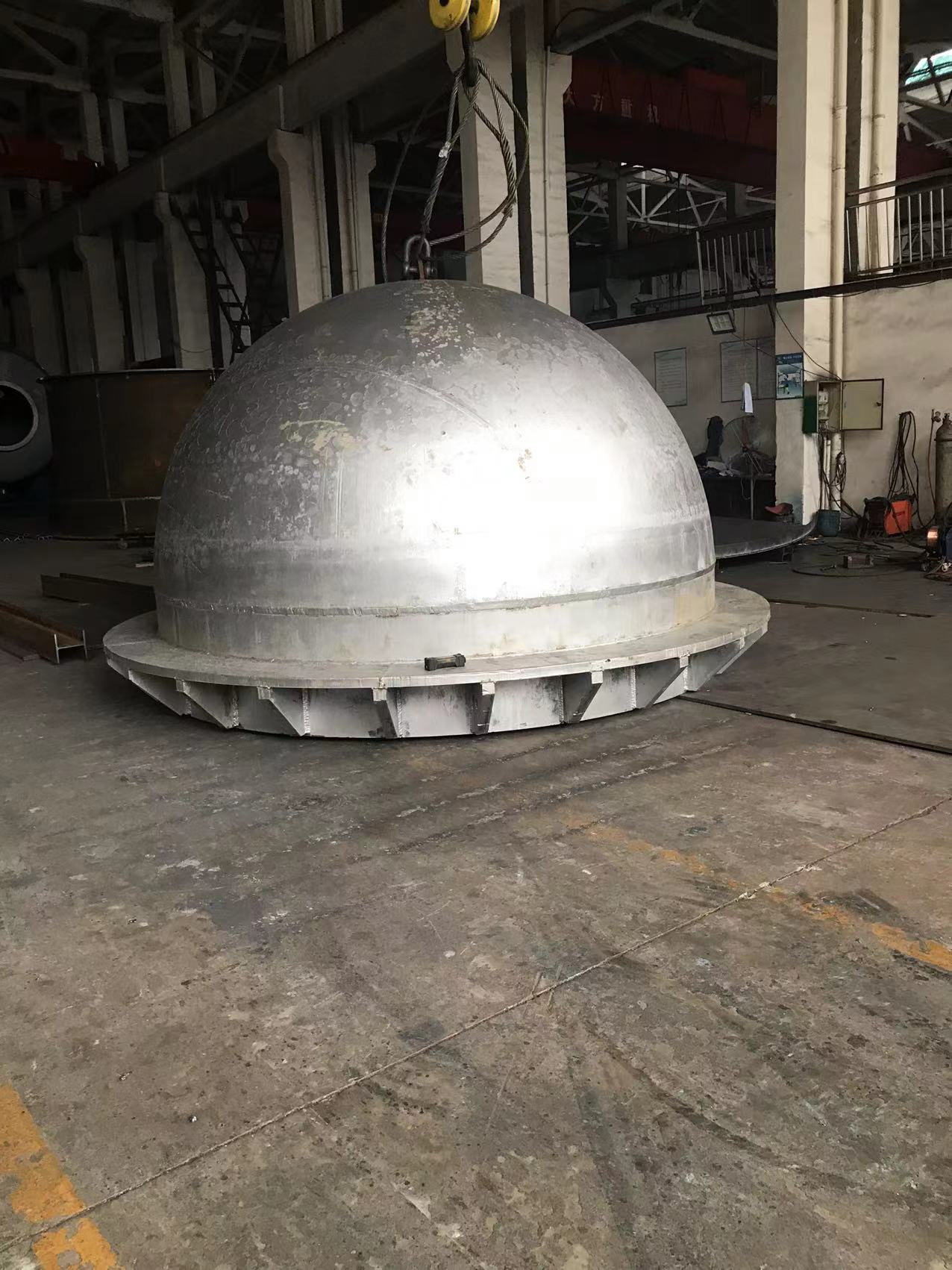 lufeng factory make from 2T to 150T lead zinc  antimony Tin Melting Pot  for refining furnace 