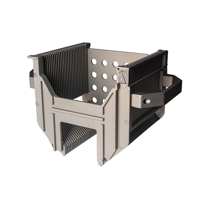 8 inch 25 slot Metal Wafer Cassette(6.35mm Slot Pitch)