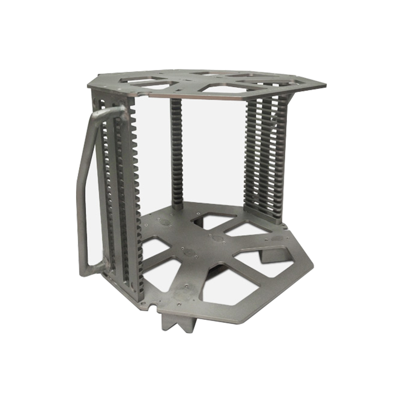 12 inch 25 slot Metal Wafer Cassette (10mm Slot Pitch)