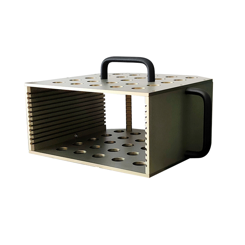 12 inch 10 slot Metal Wafer Cassette (10mm Slot Pitch)