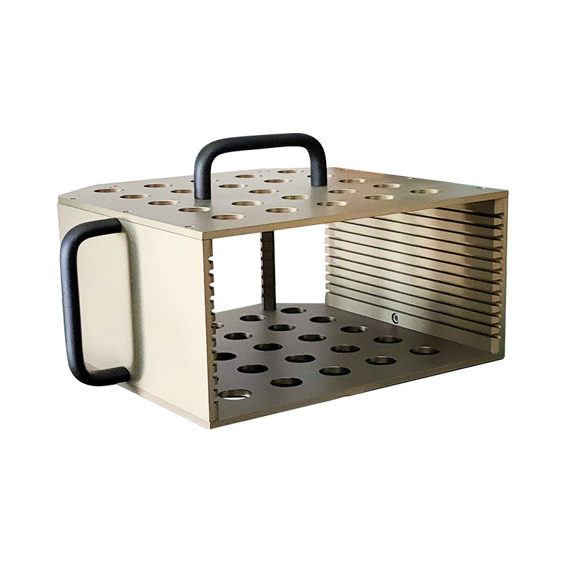 12 inch 10 slot Metal Wafer Cassette (10mm Slot Pitch)