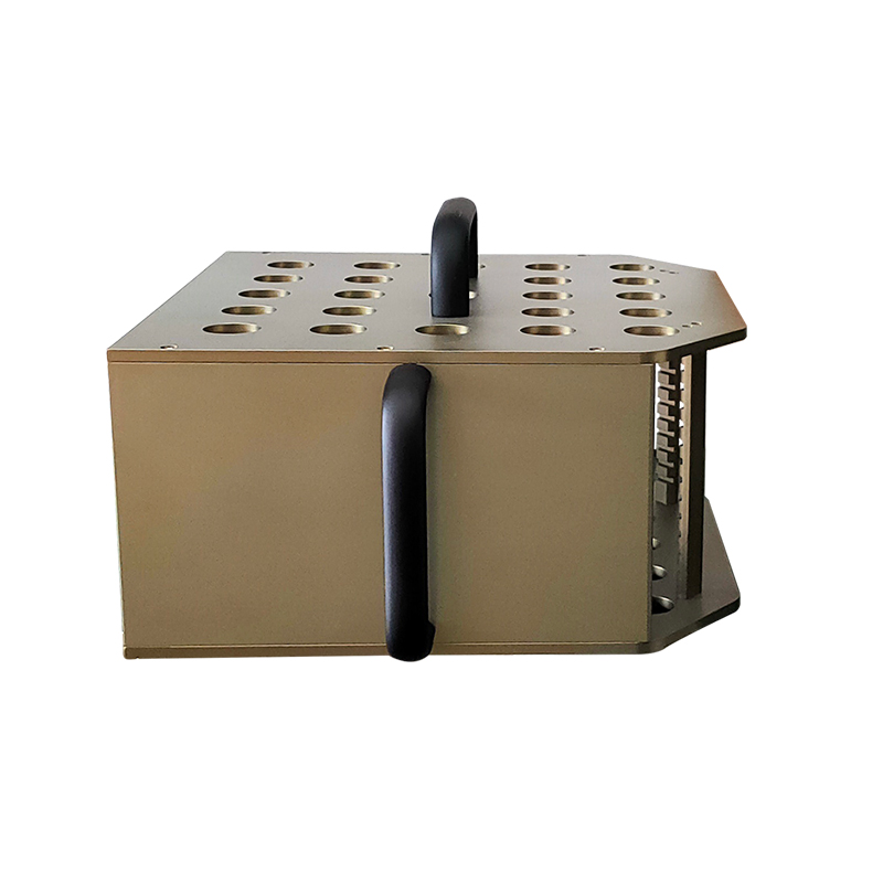 12 inch 10 slot Metal Wafer Cassette (10mm Slot Pitch)