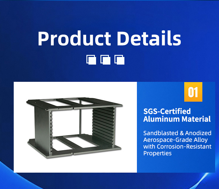 6 inch 12 Slot Wafer Frame Cassette (12mm Slot Pitch)