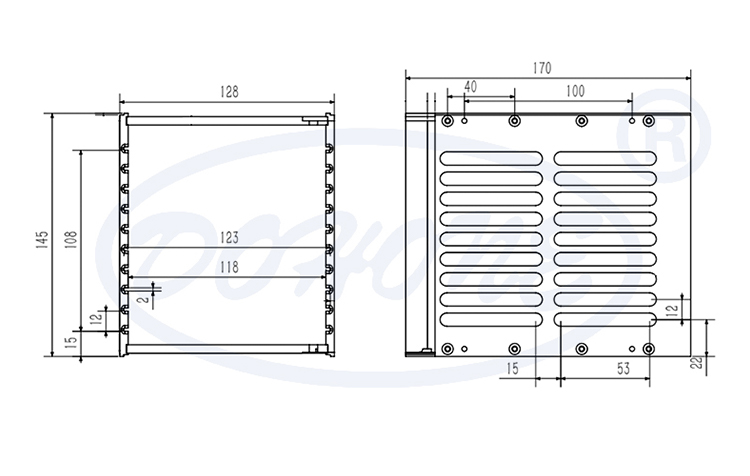 10 Slot Lead Frame Magazine for 79mm Wide Frames