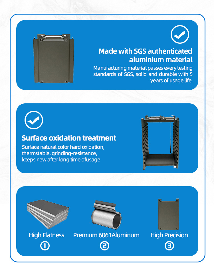 10 Slot Lead Frame Magazine for 102.6 mm Wide Frames