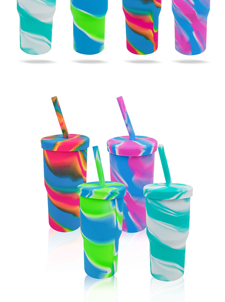  copo de silicone de grande capacidade premium 