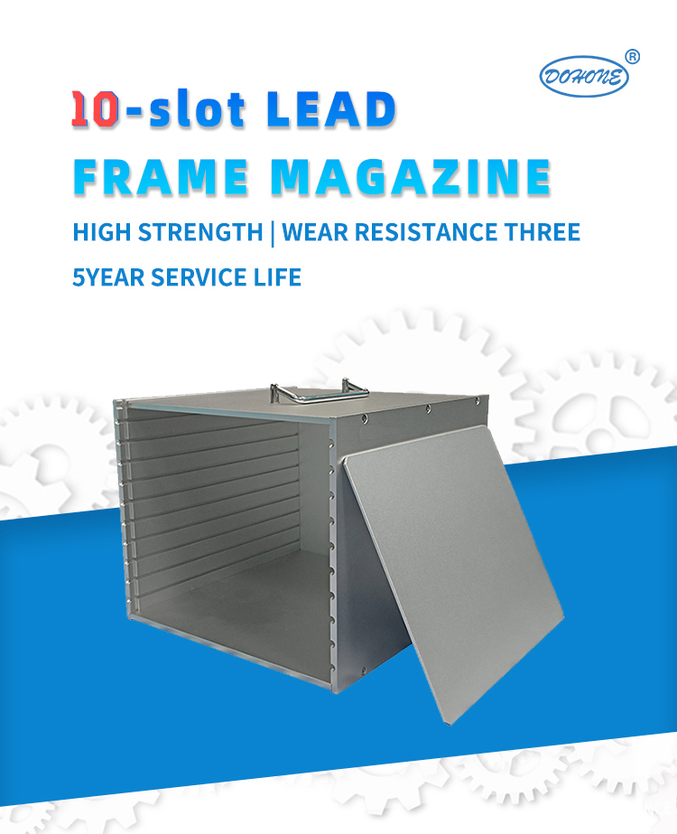 10 Slot Lead Frame Magazine for 232 mm Wide Frames