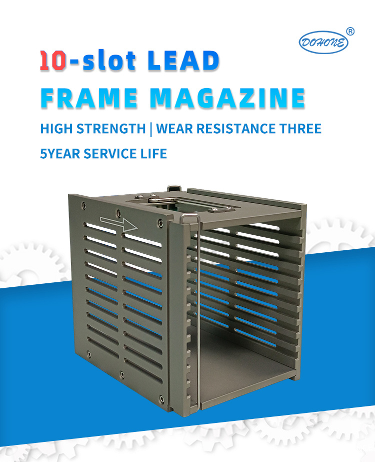 10 Slot Lead Frame Magazine for 101mm Wide Frames