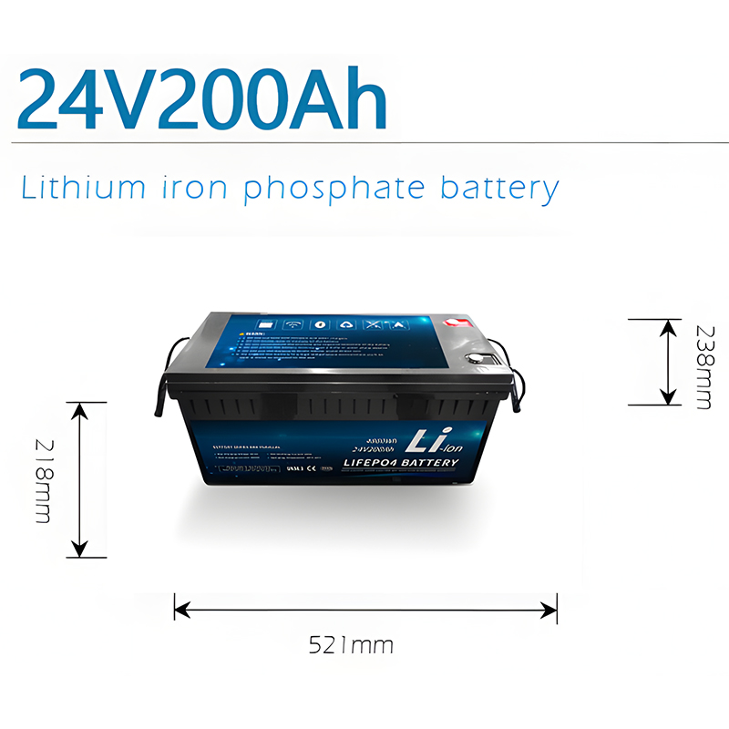 Solve Your Worries For Rv Traveling---24v High Capacity Power Lithium Battery Pack