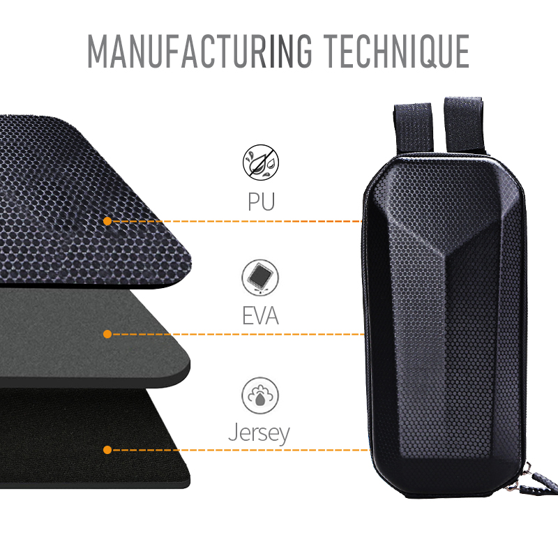 Hard Shell Electric Scooter Front Handlebar Case