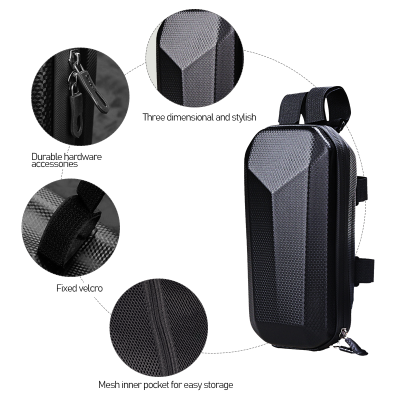 Hard Shell Electric Scooter Front Handlebar Case