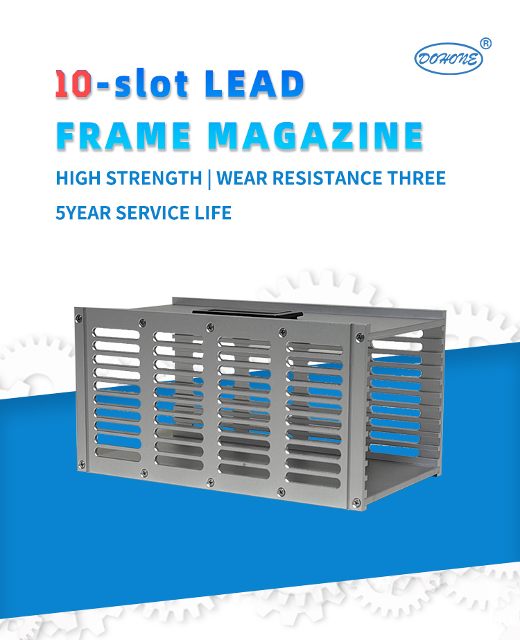  10 Magazine à cadre de plomb à l'emplacement pour les cadres de 79 mm de large 