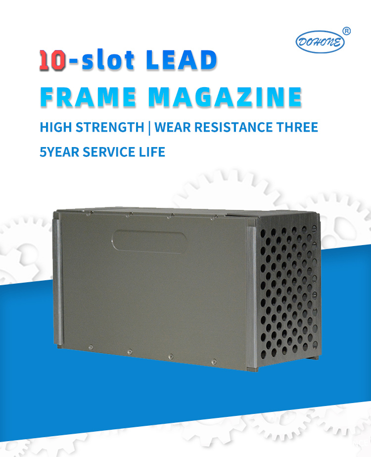  10 Magazines à cadre de plomb à l'emplacement pour les cadres de 91 mm de large 