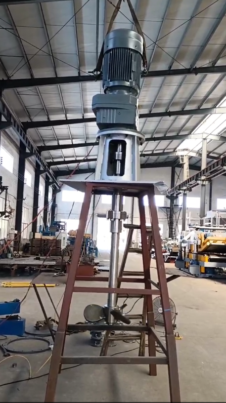 120T lead liquid mixer is testing for clients today 