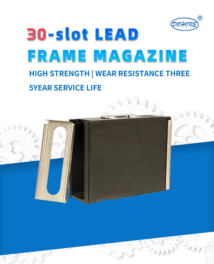  30 Magazine à cadre de plomb à l'emplacement pour les cadres de 70 mm de large 