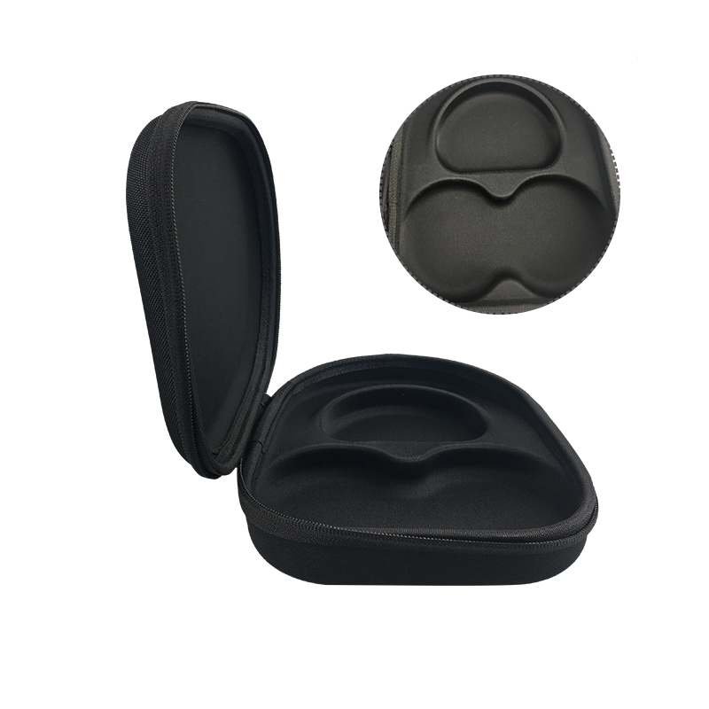 Black Shockproof Headphone Case