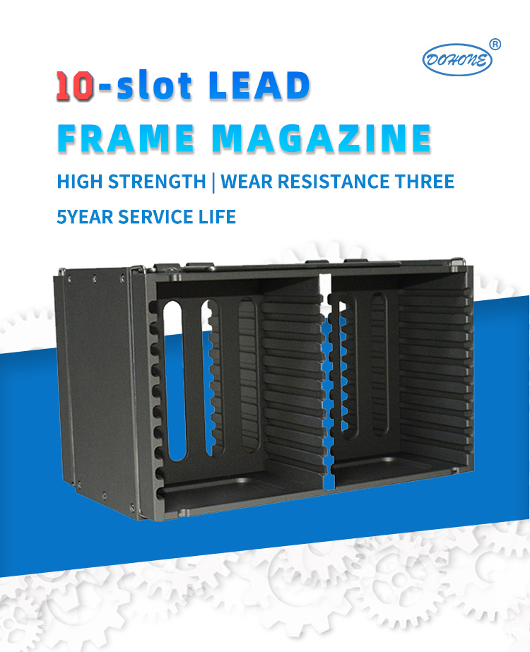  10 Magazines à cadre de plomb à l'emplacement pour des cadres de 92 mm de large 