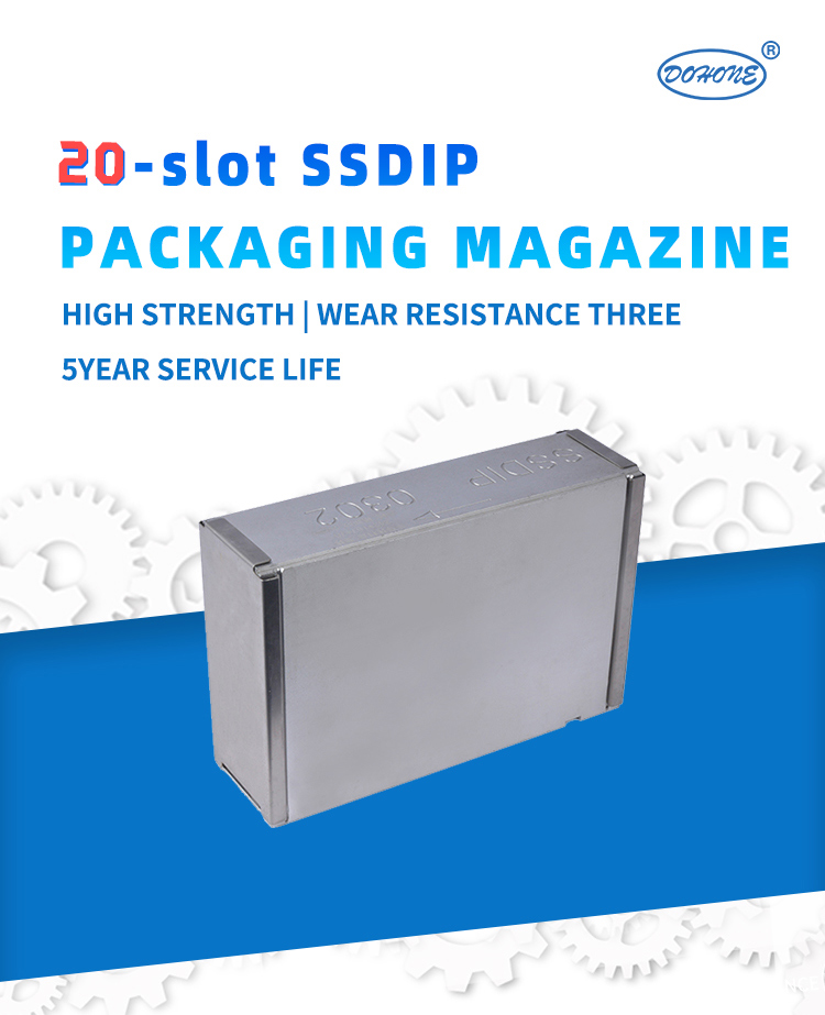  20 Magazine à cadre de plomb à l'emplacement pour des cadres de 60,7 mm de large 