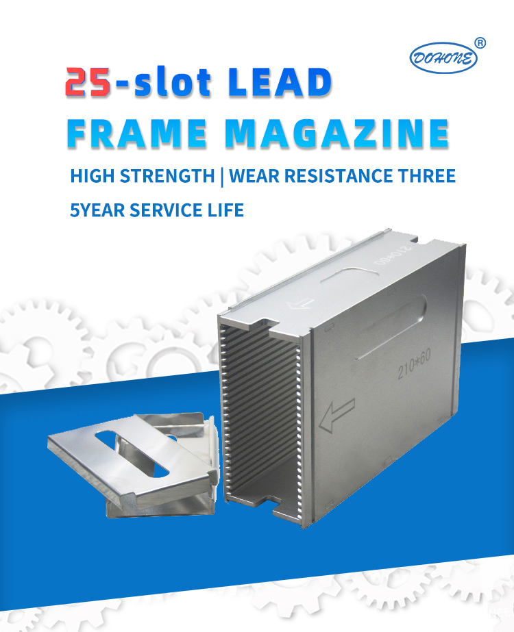  25 Magazine à cadre de plomb à l'emplacement pour des cadres de 61 mm de large 