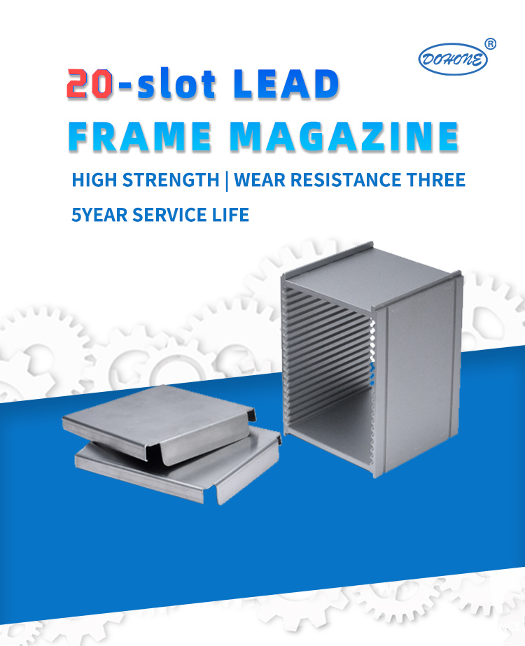 20 Slot Lead Frame Magazine for 73 mm Wide Frames