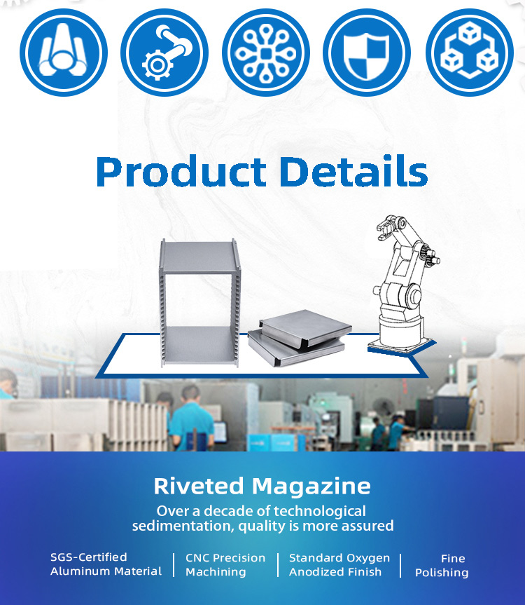 20 Slot Lead Frame Magazine for 73 mm Wide Frames
