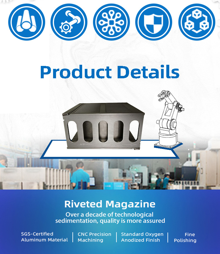 15 Slot Lead Frame Magazine for 101mm Wide Frames