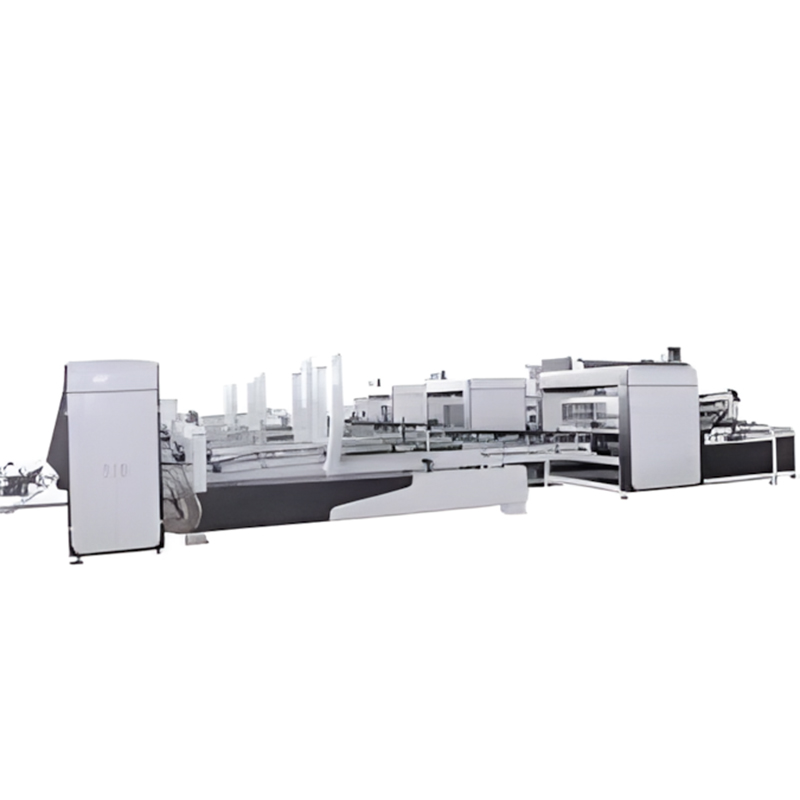 Compact Folding Gluing and Stitching System Machine