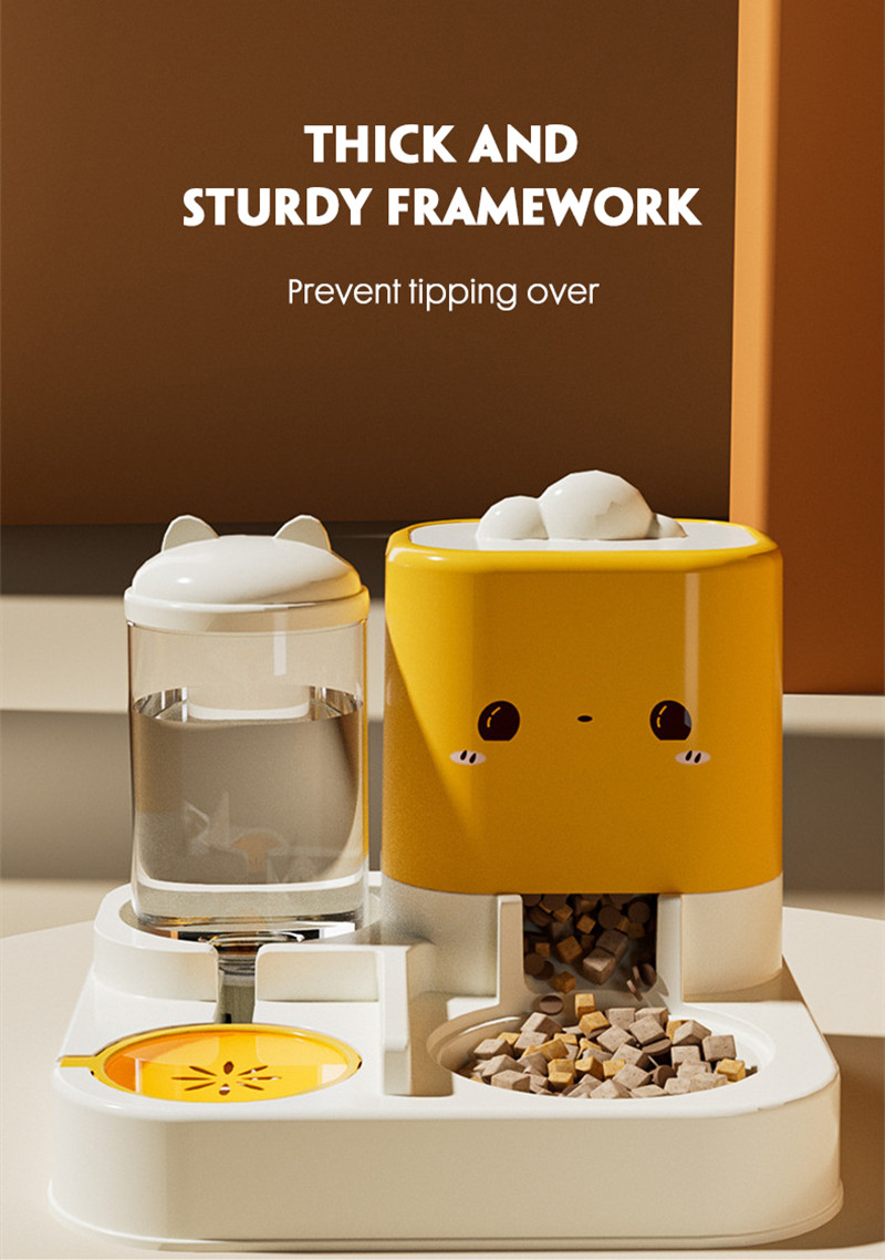 Small Animal Pet Feeder Food and Water Dispenser