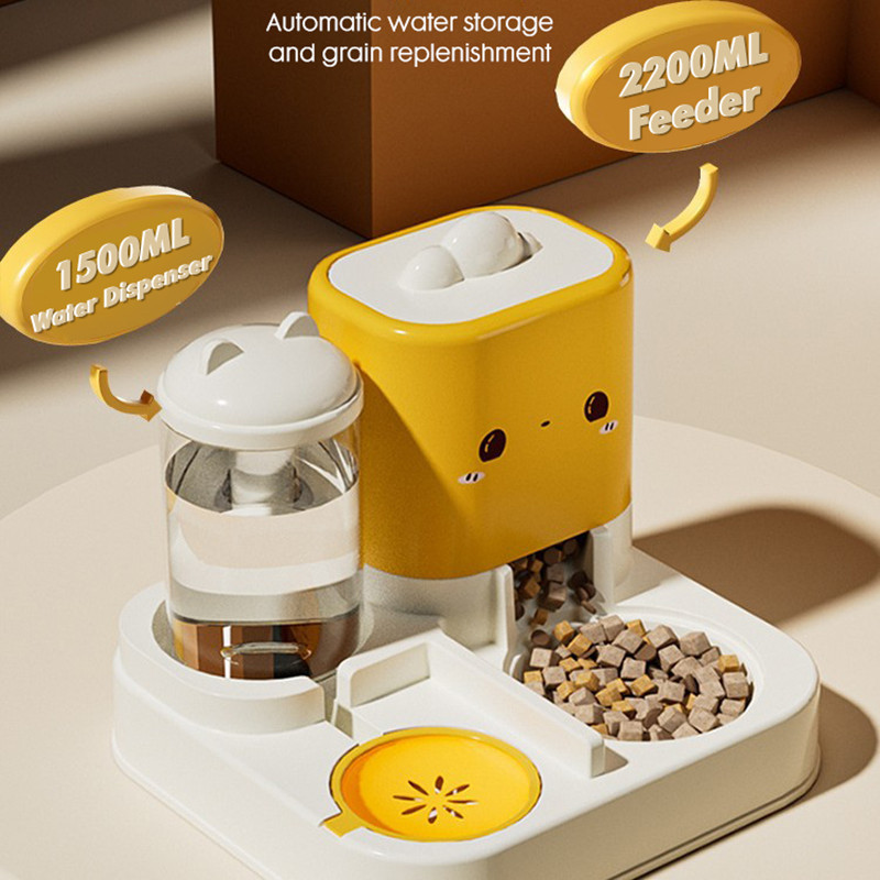 Small Animal Pet Feeder Food and Water Dispenser