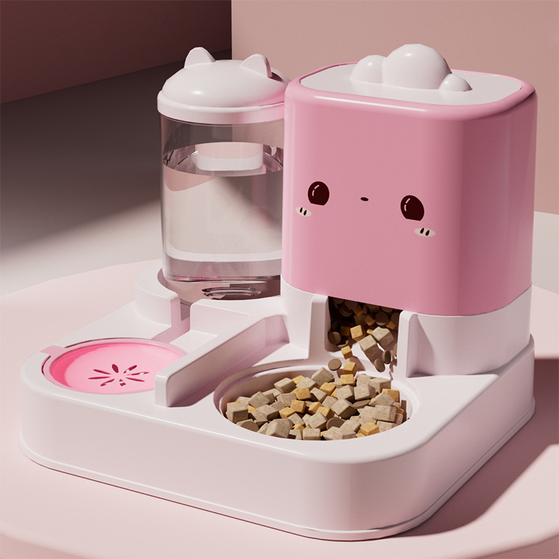 Small Animal Pet Feeder Food and Water Dispenser