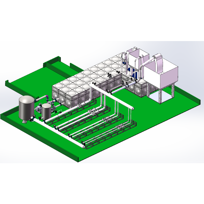 DN50-200 Flow Meter Test Bench