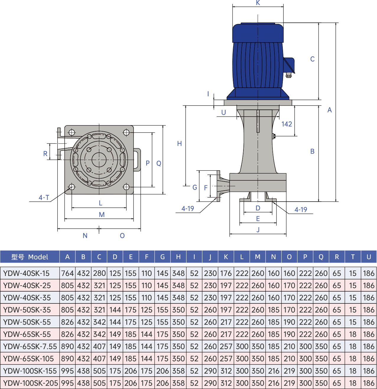Chemical Acid-Alkali Resistant Submersible Pump