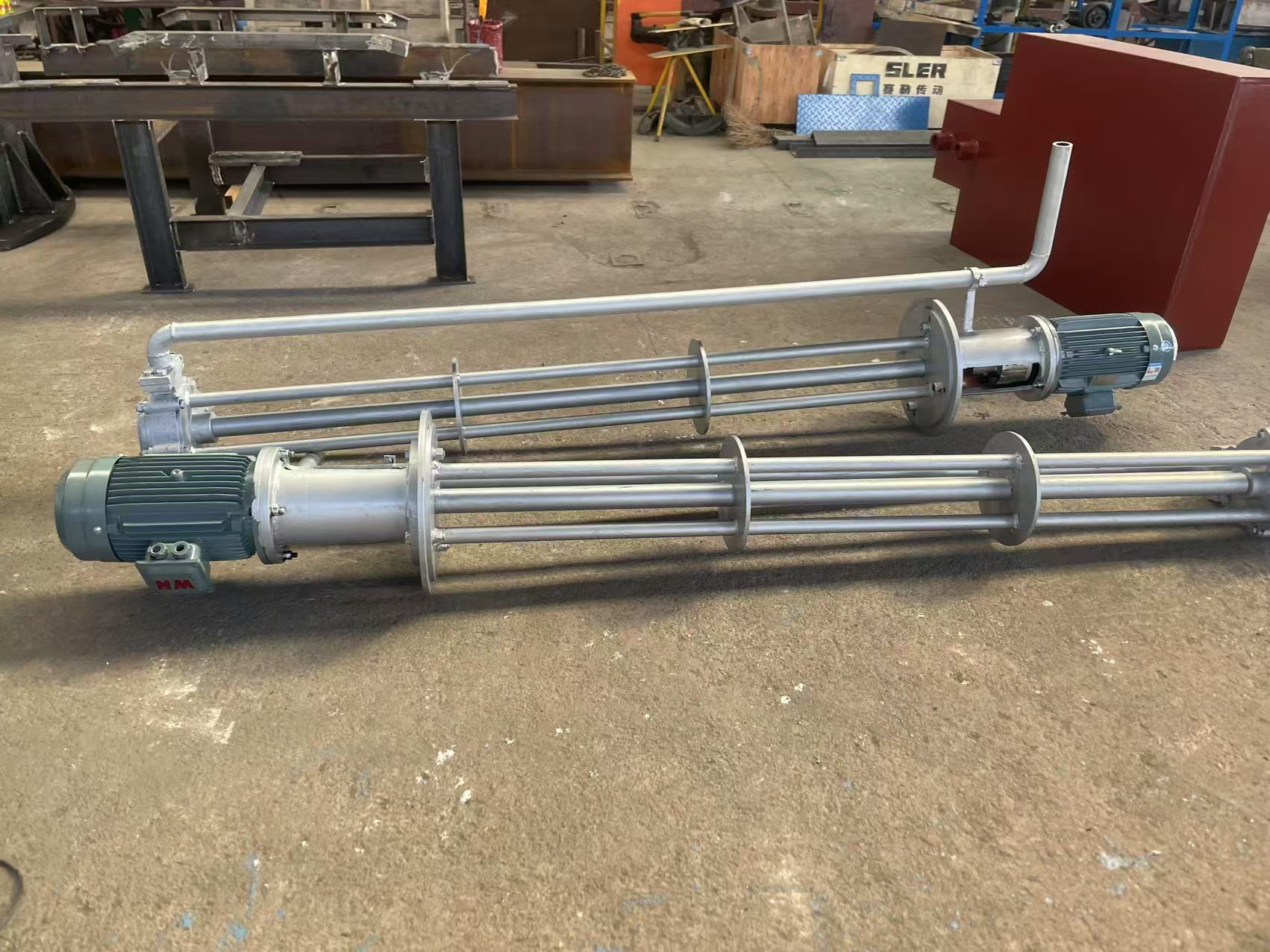 2units lead liquid pump is ready for shipping 