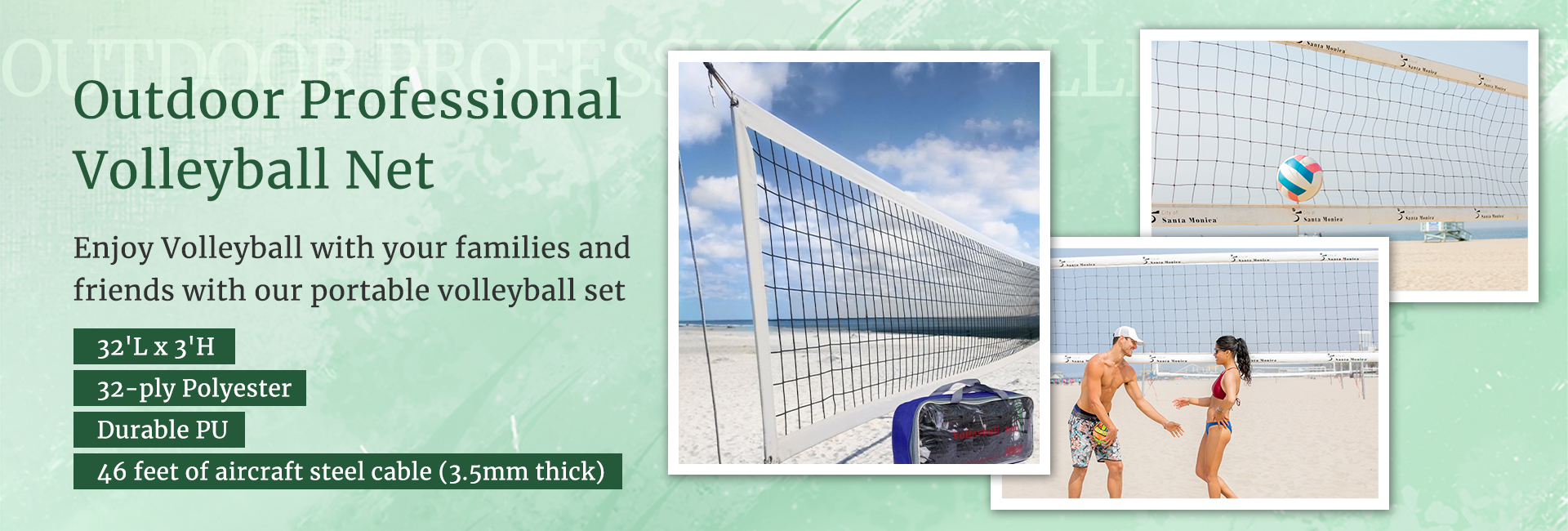 Volleyball Net Set