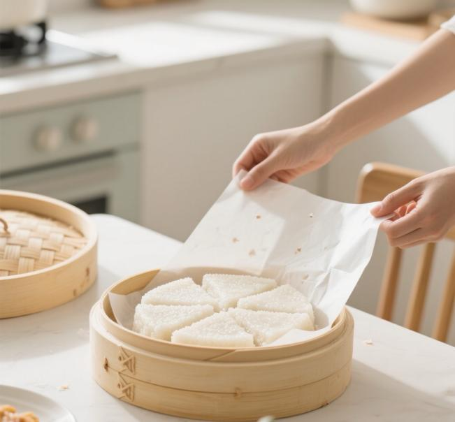 High-Temperature Resistant And Reusable Steaming Paper