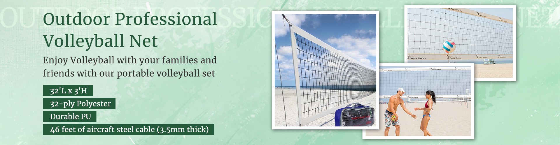 volleyball net set