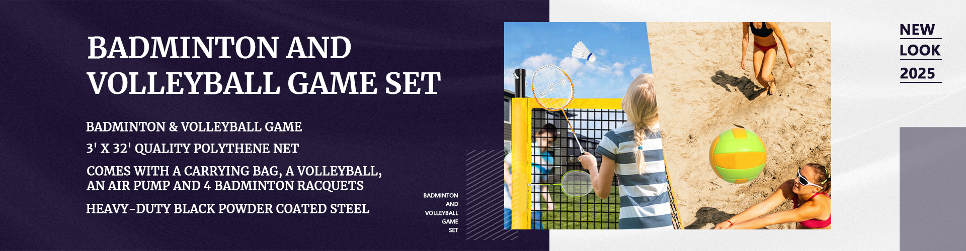 badminton net set