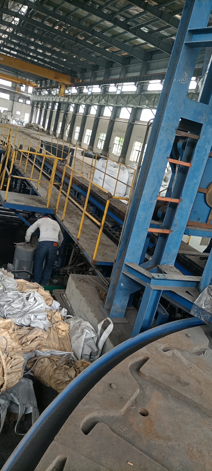 Lufeng Factory  Custom Lead Electrolysis Machine Disc Round Anode Plate Casting Machine of Lead Ore Refining