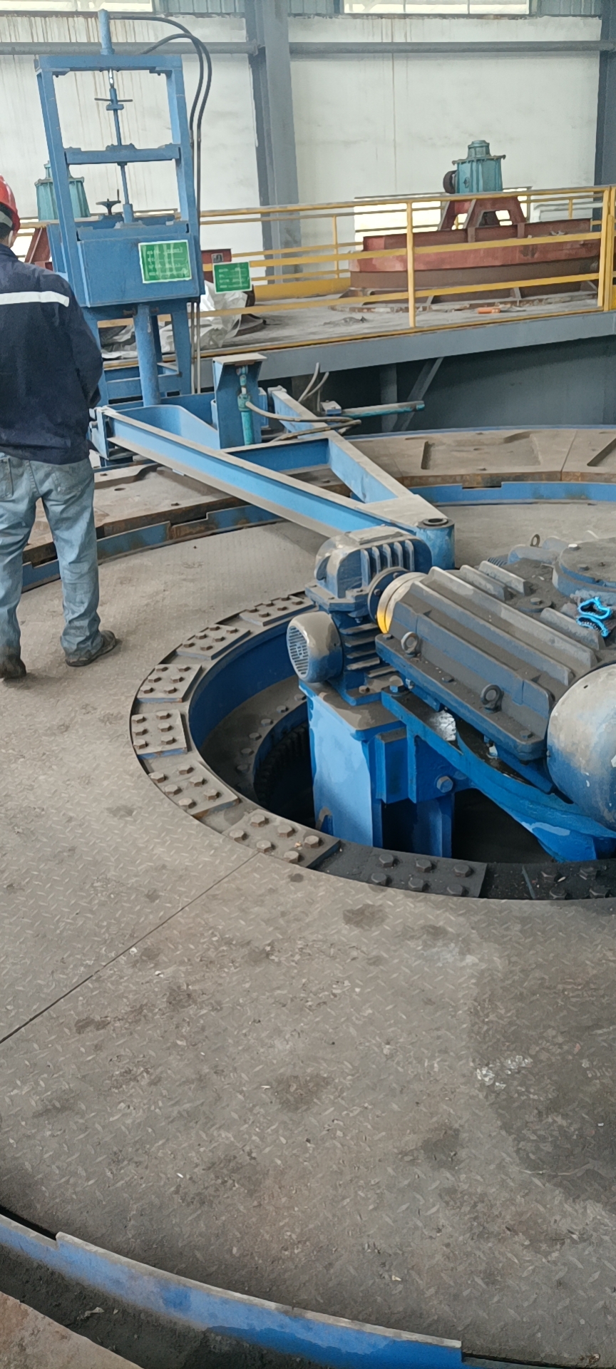 Lufeng Factory  Custom Lead Electrolysis Machine Disc Round Anode Plate Casting Machine of Lead Ore Refining