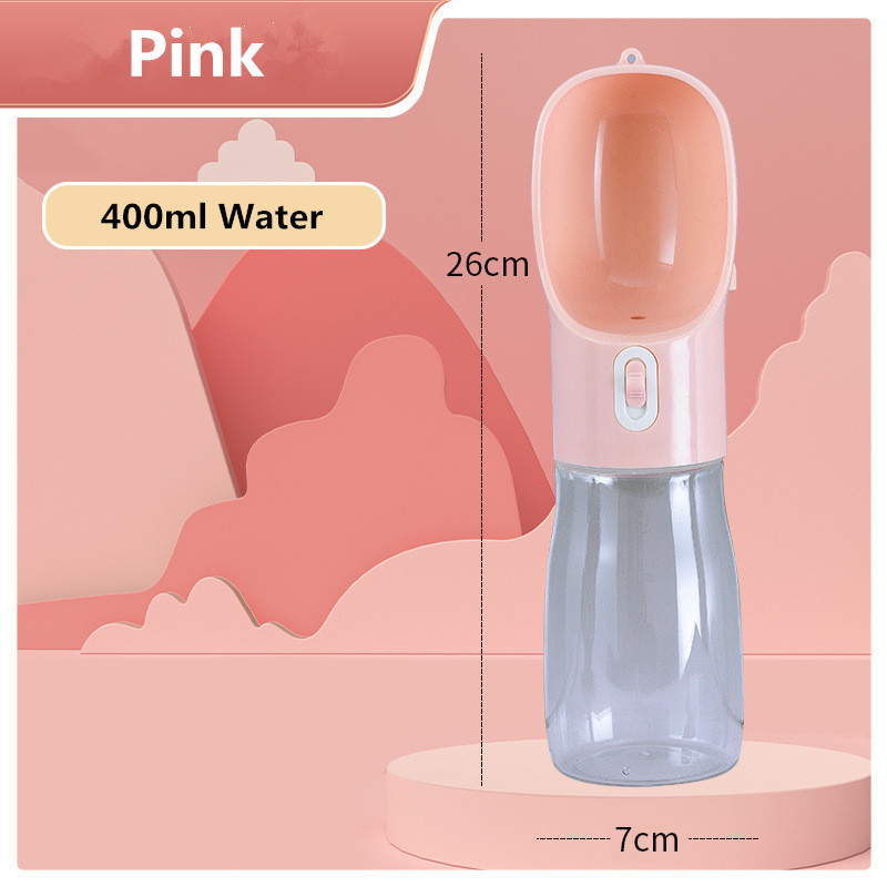 Dog Travel Water Bottle For Hiking And Long Walks