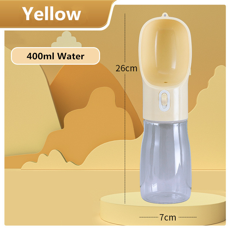 Dog Travel Water Bottle For Hiking And Long Walks