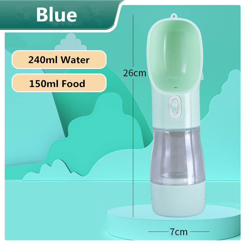 Dog Travel Water Bottle For Hiking And Long Walks