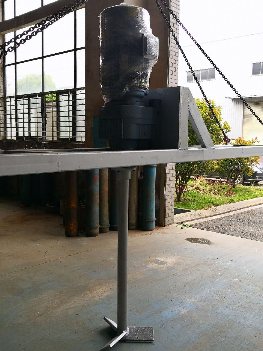 Custom Size of  From 5T to 150T Per Hour Lead Mixer Machine  Inside of Pot for Scrap Lead Battery Recycle